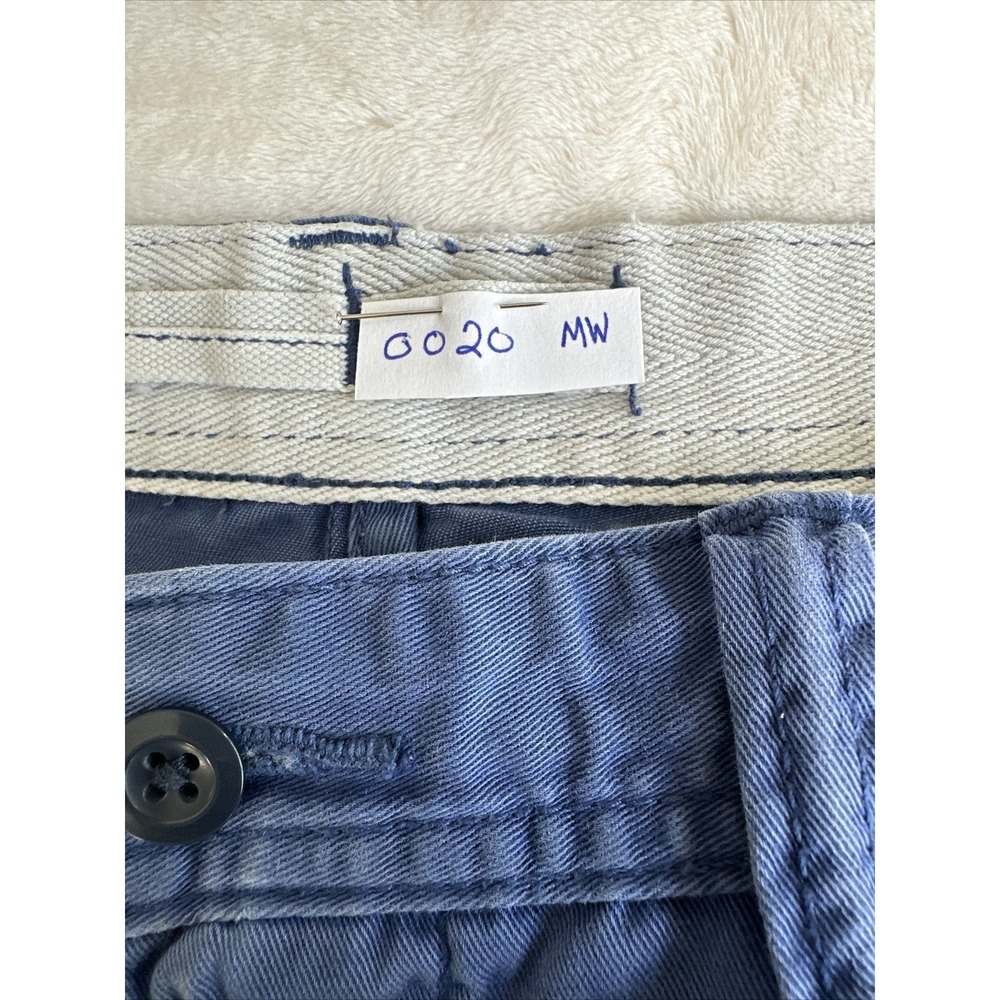 Polo Ralph Lauren Cotton Twill Straight Shorts Blue Mens 36 - Picture 12 of 12